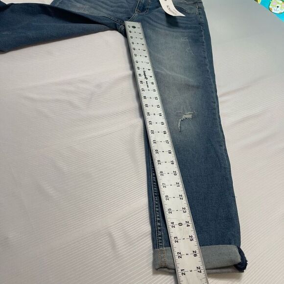 NWT Vigoss Thompson Tomboy Distressed Denim Jeans Size 31 New - Picture 4 of 8